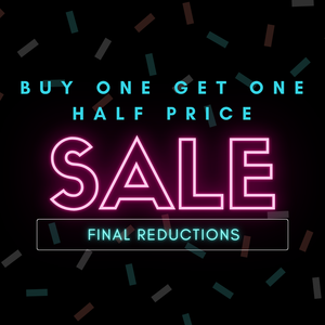 SALE | BUY ONE GET ONE 1/2 PRICE