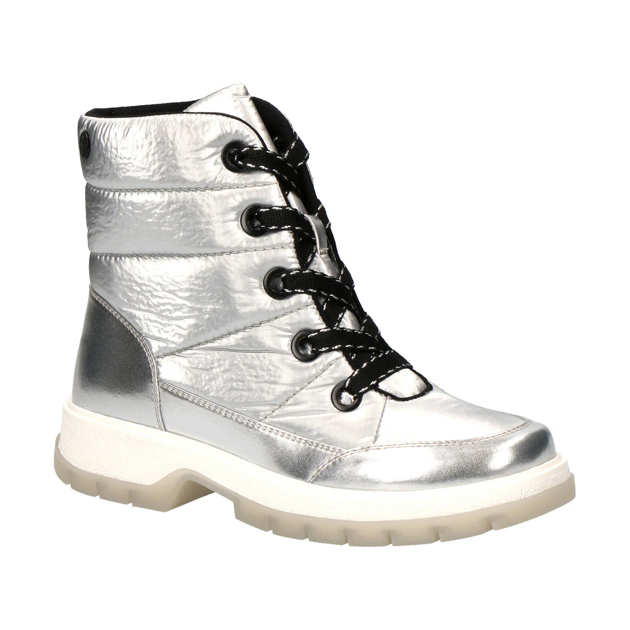 Caprice Metallic Warm Boot | 26215 | Silver