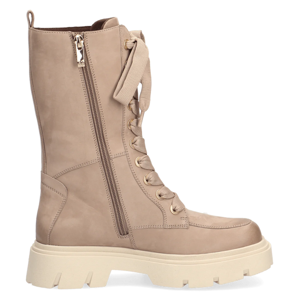 Caprice | Lace Up Boot 25270 | Taupe Nubuck