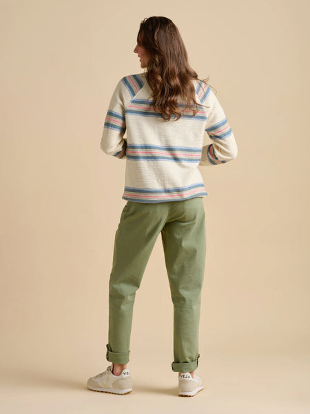 Harbour Stripe Crew Neck Sweat