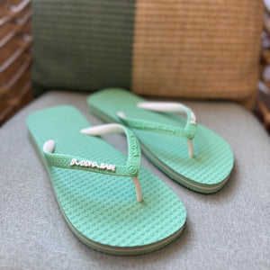 Buddha Babe | Flip Flops | Mint