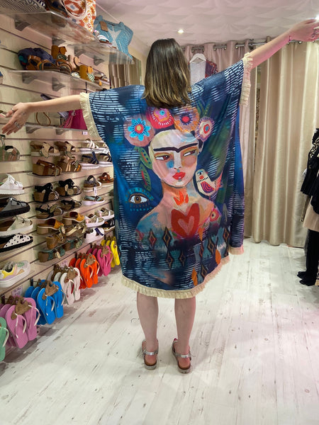 Frida Kahlo Artistic Kimono