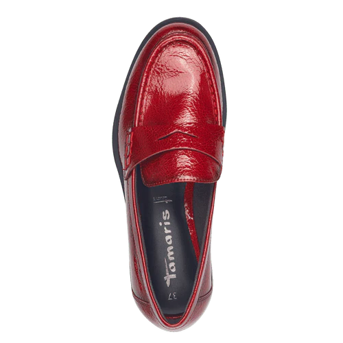 Tamaris | 24311 | Patent Loafer | Red