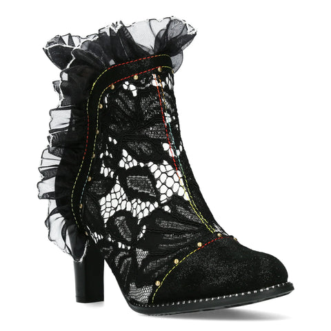 Laura Vita | Alcbaneo 160 Heeled Ankle Boot | Black