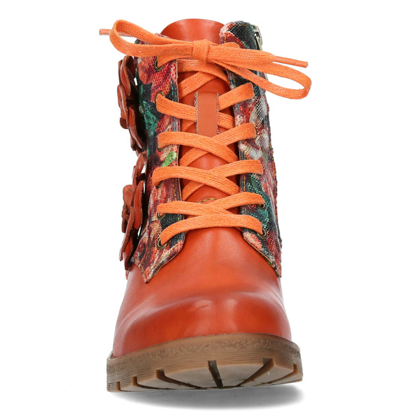 Laura Vita | Cocrailo 47 Ankle Boot | Orange