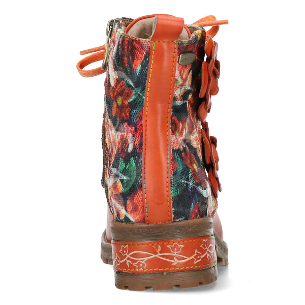 Laura Vita | Cocrailo 47 Ankle Boot | Orange