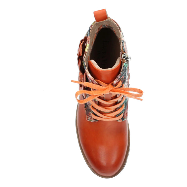 Laura Vita | Cocrailo 47 Ankle Boot | Orange