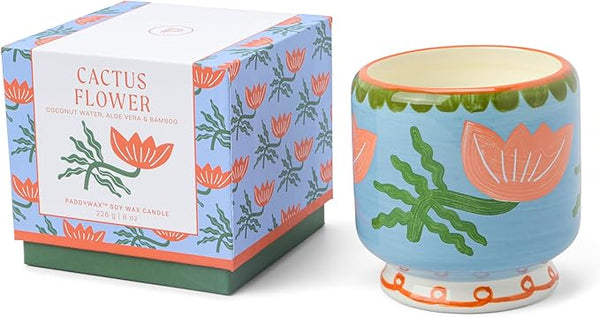 Paddywax Soy Wax Candle | Cactus Flower