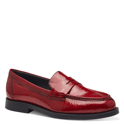 Tamaris | 24311 | Patent Loafer | Red