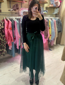 Midi skirt tulle best sale