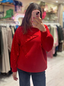 Star Jumper | Red