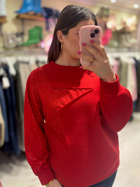 Star Jumper | Red