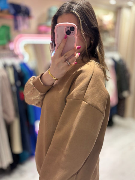 Star Jumper | Camel/Gold