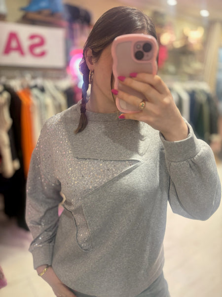 Star Jumper | Grey/Silver