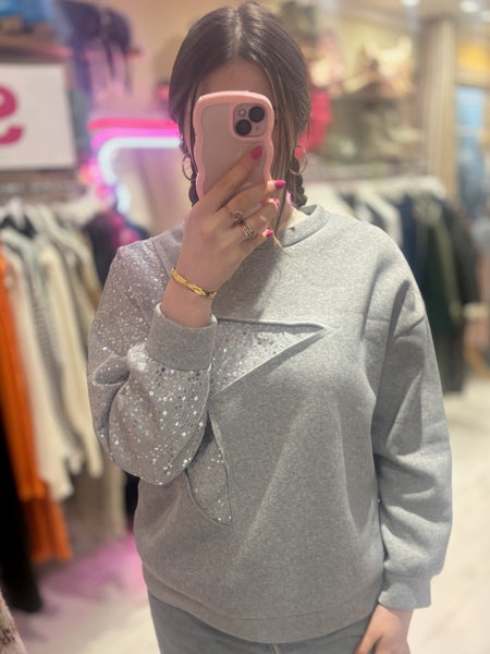 Star Jumper | Grey/Silver