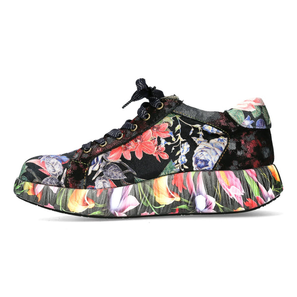 Laura Vita | Nikito 44 Trainer | Black Floral