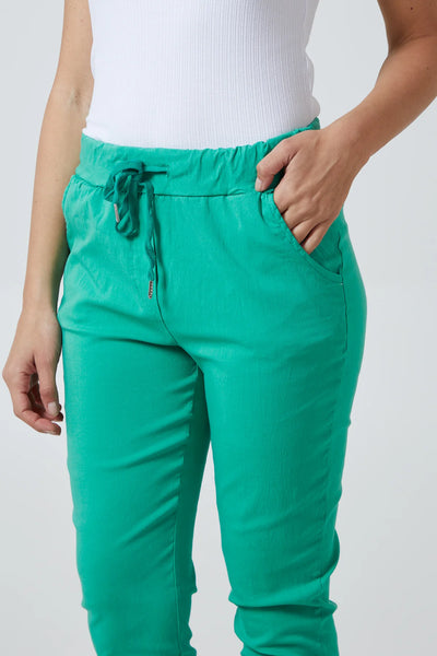 Magic Trousers | Jade Green