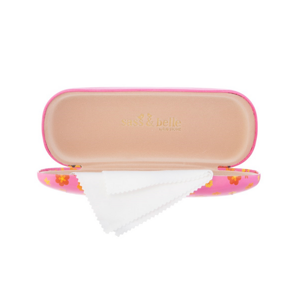 Frida Glasses Case | Pink Multi