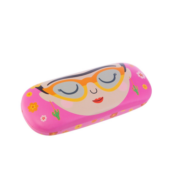 Frida Glasses Case | Pink Multi