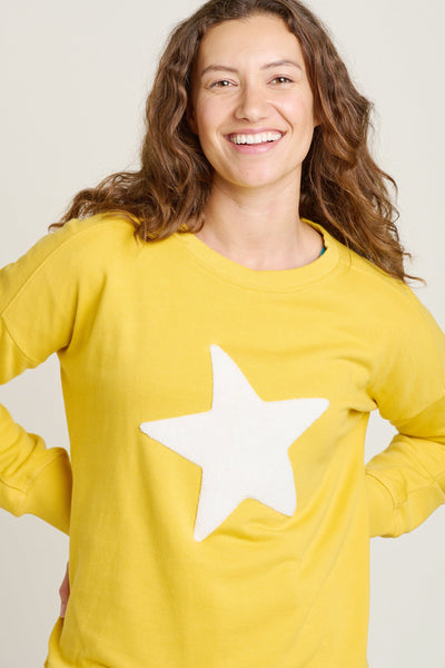 Star Crew Neck Sweatshirt