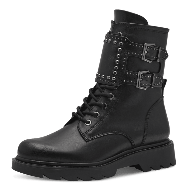 Tamaris VEGAN Biker Boot | 25238 | Black