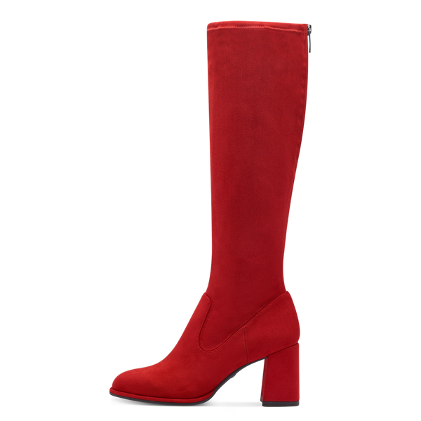 Tamaris VEGAN Knee High Stretch Boot | 25525 | Red