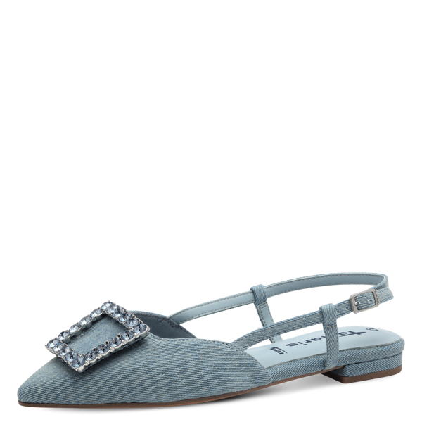 Tamaris | Denim Sling Back Pump | VEGAN | 29403