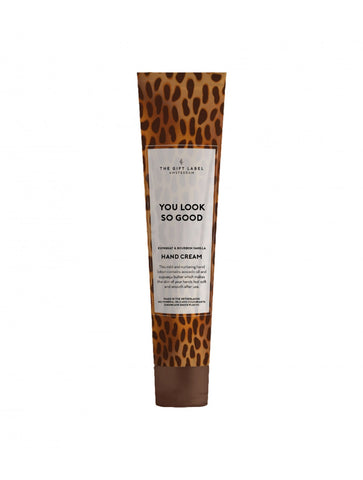 The Gift Label | You Look So Good Hand Cream Tube | Kumquat and Bourbon Vanilla