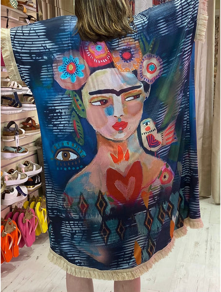 Frida Kahlo Artistic Kimono