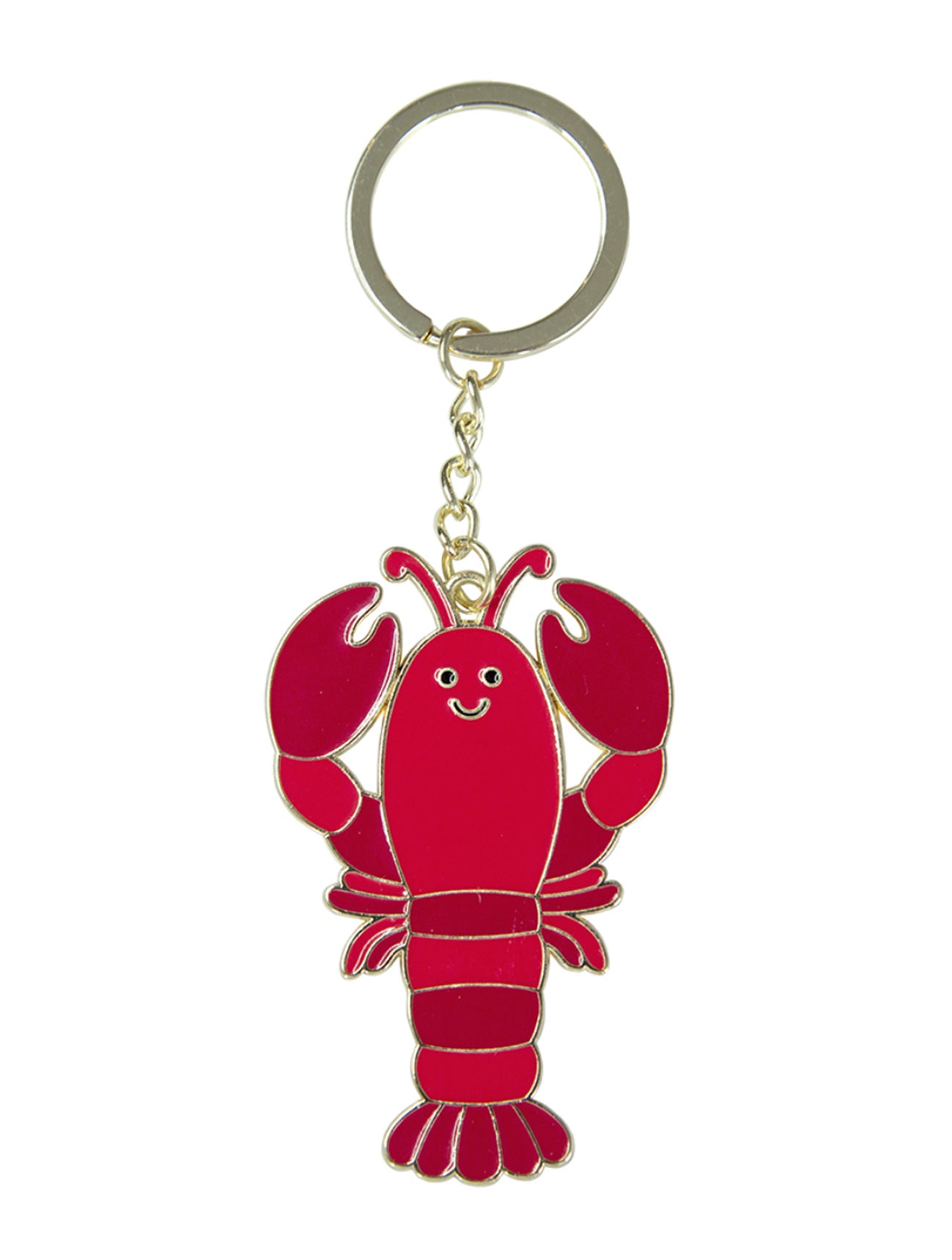 Lobster Enamel Keyring