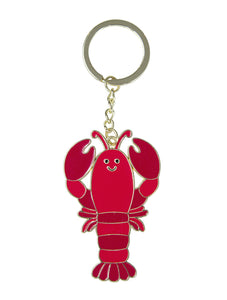 Lobster Enamel Keyring