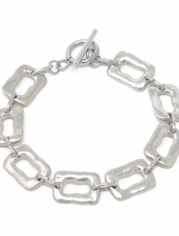 Small Ring Feature Linked Bracelet