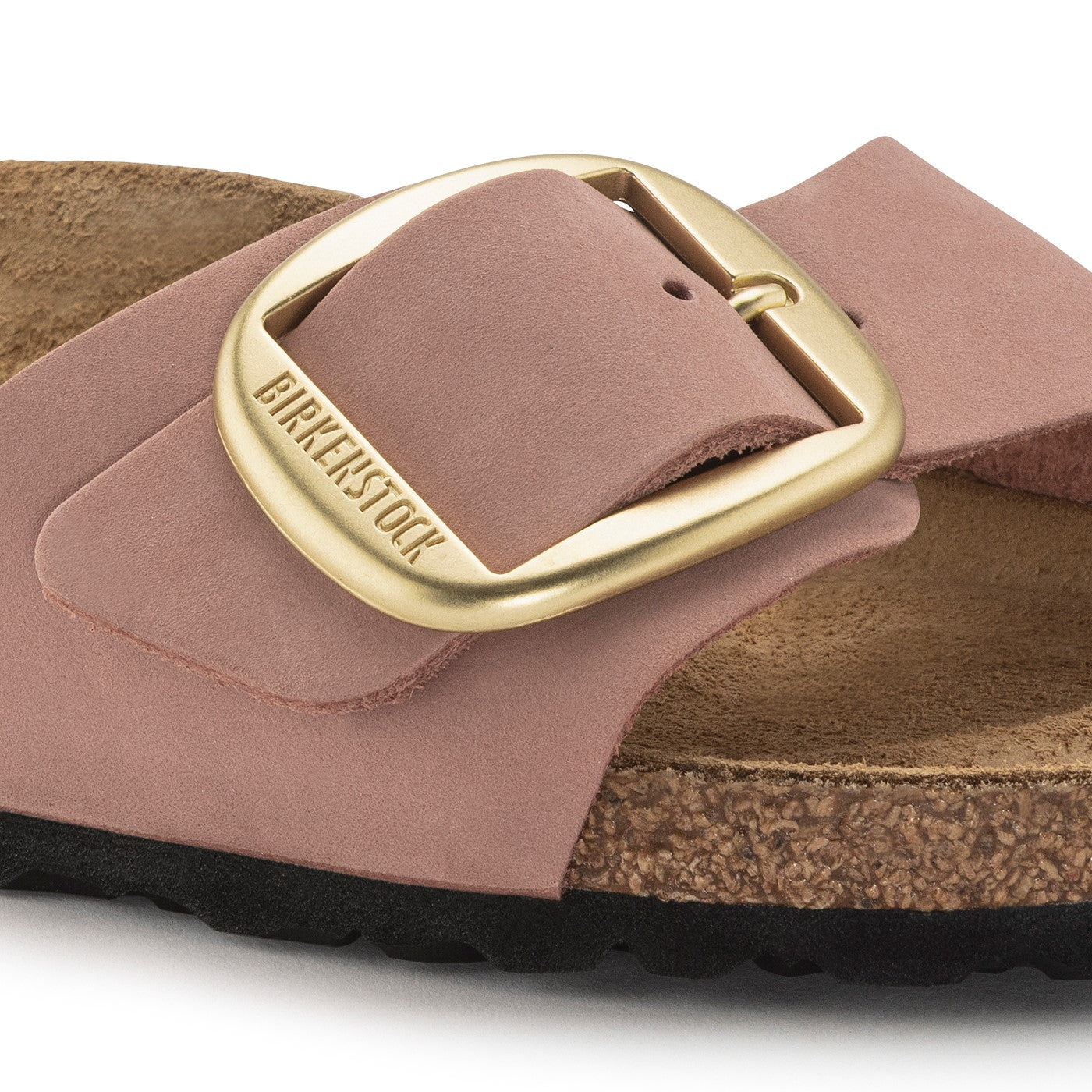 Madrid Big Buckle Nubuck Leather Old Rose ONLINE EXCLUSIVE Pink Flamingo Boutique Kent